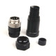 RECEPTACULO MACHO PARA ARMOR START, 4 PIN, 16 AWG, 600V, 10 A - 280FAM22M