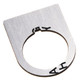 PLACA 800F LEYENDA, 30 X 40 MM - 800F34AE212