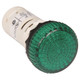 LUZ PILOTO 800F, PLASTICA MONOLITICA, VERDE, LED INTEGRADO, 24V CA/CC - 800FDP3N3R