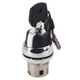 2 POSITION SELECTOR KEY, METALLIC WITH RETURN FROM LEFT, LEFT AND RIGHT KEY EXTRACTION, KEY CODE 455 - 800FMKM23R