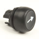 Boton para botonera colgante,Flecha sencilla de 1 velocidad,color negro. - 800FPCA2U700