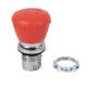 BOTON CABEZA DE HONGO NO ILUMINADO, TORSION PARA SOLTAR, 40 MM, METAL REDONDO, ROJO. - 800FMMT44BP