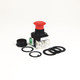 BOTON PULSADOR, 4/4X/13 ROJO, - 800HCFRXT6A1