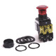 BOTON PUSH-PULL DE 30MM, LIBERACION POR GIRO, 2 POSICIONES, CABEZA DE HONGO ESTANDAR, 12-130 V CA/CC - 800HCFRXTQH2R3BX