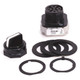 SELECTOR DE 30 MM, 3 POSICIONES, PERILLA ESTÁNDAR DE RETORNO POR RESORTE - 800HJR4KE7