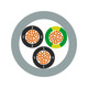 CABLE MULTICONDUCTOR FLEXIBLE Genérico 1119203