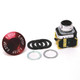 BOTON NO ILUMINADO 30.5MM TIPO HONGO 63 MM 2 POS (PUSH-PULL) ROJO 2 NCLB PROTECTORES SEGUROS CON DED - 800TCFXLE6A5S