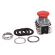 BOTON PULS HONGO NEMA13 ROJO 2CERR 2ABRT - 800TD6B