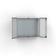 GABINETE HOFFMAN IEC ACERO 2 PUERTAS 1200X1000X300MM CON PANEL NEMA 12 Y 13 Hoffman MAD1201030R5