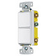 INTERRUPTOR RESIDENCIAL COMBO 2 INTERRUPTOR De BALANCIN 1 Polo Hubbell RCD101W
