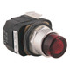 Botón 30.5mm, sin guarda,1 N.A1 N.C, iluminado, led amarillo - 800TPBH16A