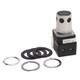 BOTON PULSADOR MOMENTANEAO 800T, 30.5MM, TIPO LED, VERDE, 12-130V AC/DC, 1 NO-1 NC - 800TQAH2GAR