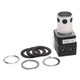 BOTON PULS SALIENTE PROTINCAND LUM 120V VERDE - 800TQA10G