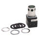 BOTON 30 MM, LED, VERDE,12-130V AC/DC - 800TQAH2GD1V