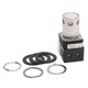 BOTON PULSADOR MOMENTANEO ILUMINADO,BLANCO, LED, 12-120AC/DC - 800TQAH2W