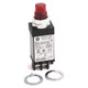Luz piloto pequeña, color ámbar,130V AC/DC,push to test - 800TQSTH13A