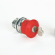 BOTON DE PARO CON LLAVE, CABEZA 45MM, BLOQUE DE CONTACTOS TRADICIONAL 1NA, 1NC, LLAVE ESTANDAR D018 - 800TTFXK6
