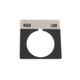 PLACA LEYENDA  ALTO -BAJO - 800TX513