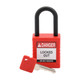 CANDADO De NAILON PARA BLOQUEO De SEGURIDAD-DE LLAVES Diferentes Brady SDPL-RED-38PL-KD