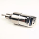 Interruptor de flujo, 1 / 2 pulg, NPT (macho), Conexión de proceso, con pantalla digital, 4 ... 20 m - 839EDC1BA2A3D4