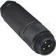 3 PIN MINI, 1 KEY, STRAIGHT FE - 871ATS3N2