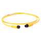 CABLE MICRO(M12),HEMBRA RECTO, PIN 3,PVC AMARILLO,22AWG,10M. - 889DF3AC10