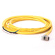 CABLE 3 PINES PVC AMARILLO 24 AWG 30V DC 4A PNP 2M - 889PP3AB2