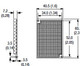 REFLECTOR RECTANGULAR DE 40.5X - 92113