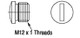 CONECTOR M12 PLASTICO - 1485AM12
