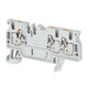 BLOQUES DE TERMINALES A PRESION 1492-P, 2,5 MM‚ (AWG 28 - AWG 12), 20 A, PASO A TRAVES, NIVEL UNICO, - 1492P3T
