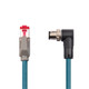 CABLE M12-RJ45 ETHERNET / IP, 2 M - 1718E4UBJM2