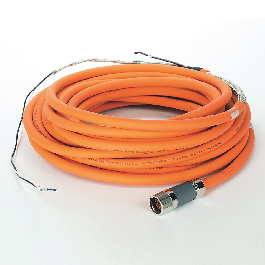 CABLE,NO FLEXIBLE,ALIMENTACION Y FRENO,600V,CONECTOR DE MOTOR DIN 923 SPEEDTEC™ - CABLES SUELTOS PAR - 2090CPBM7DF12AA15