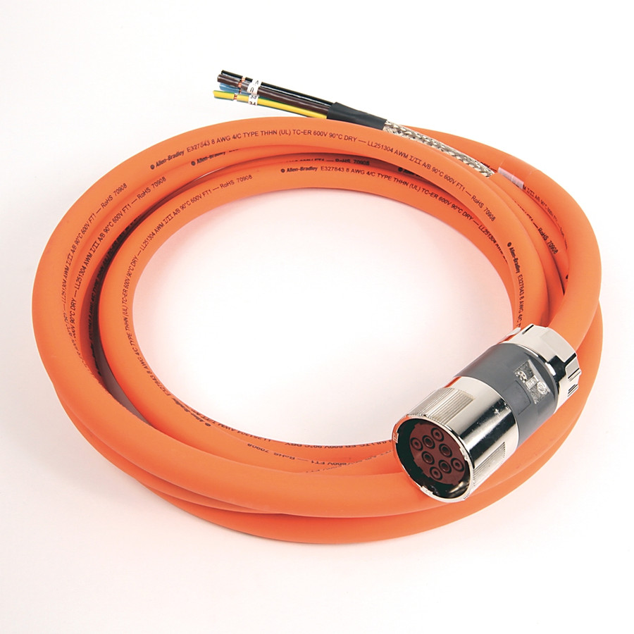 CABLE DE RETROALIMENTACION, CONECTOR DIN SPEEDTEC, 8AWG, 5MTS. - 2090CPWM7DF08AA05
