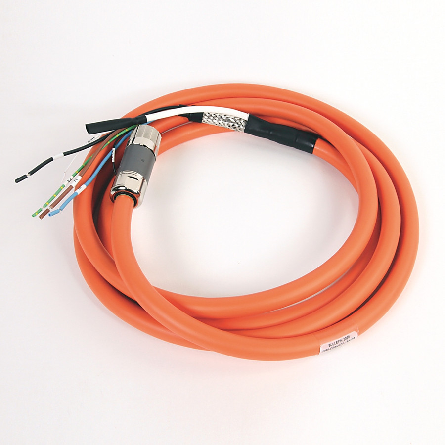 CABLE PARA KINETIX 18 AWG, NO FLEXIBLE PARA ALIMENTACION CON FRENO, 7M. - 2090CSBM1DF18AA07
