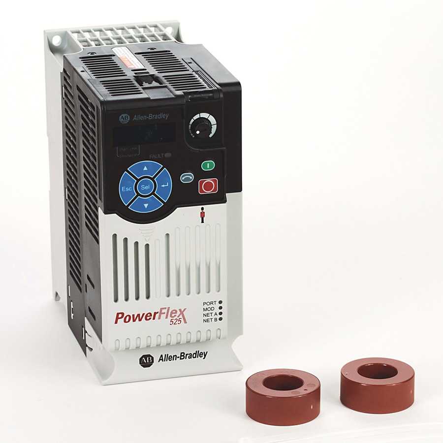 POWERFLEX 525 UNIDAD DE CA , CON EMBEDDED ETHERNET / IP Y SEGURIDAD , 240 VCA , 1 FASE , 3 HP , 2.2  - 25BA011N114