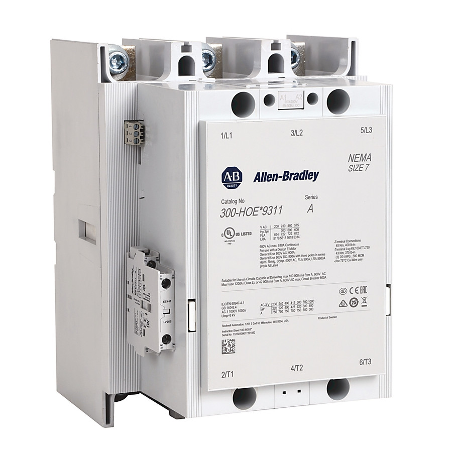 CONTACTOR NEMA 7 BUS BAR CONN  - 300HOED9311