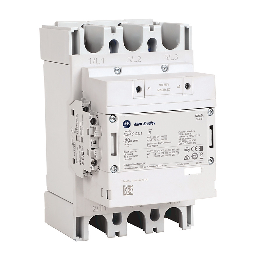 CONTACTOR NEMA 300, TAMAÑO 5 N - 300FOD9311