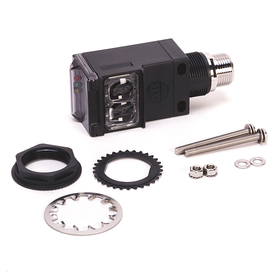SENSOR FOTOELECTRICO SERIE 9000, SENS. 2M, 10-40VDC, SALIDA NPN/PNP, CONECTOR 4-PIN MICRO QD - 42GRR9000QD