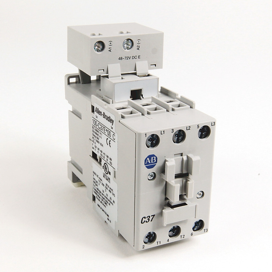 Contactor IEC 100-C 37A Bobina 120 VAC Sin Aux - 100C37D00
