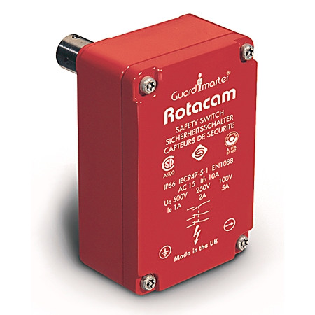 INTERRUPTOR C/BISAGRA ROTACAM, 2N.C. DE SEGURIDAD, 1 N.C. AU - 440HR03074