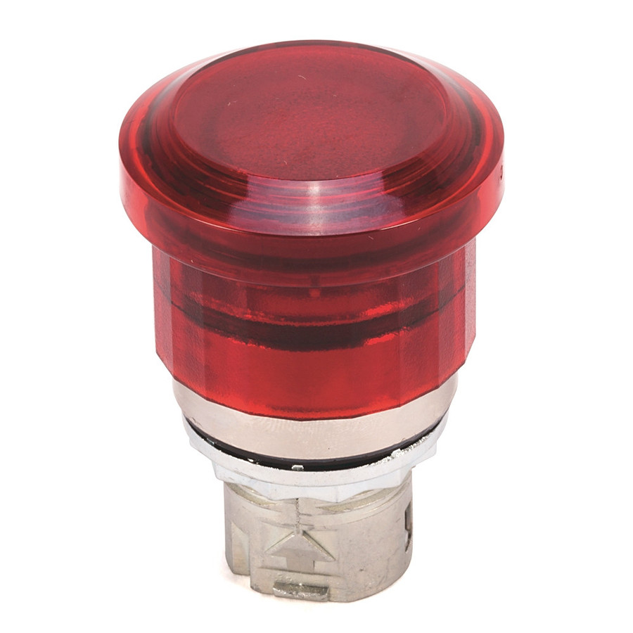 Botón Hongo Iluminado Completo Allen-Bradley 800FMLMP44MN3RX02S