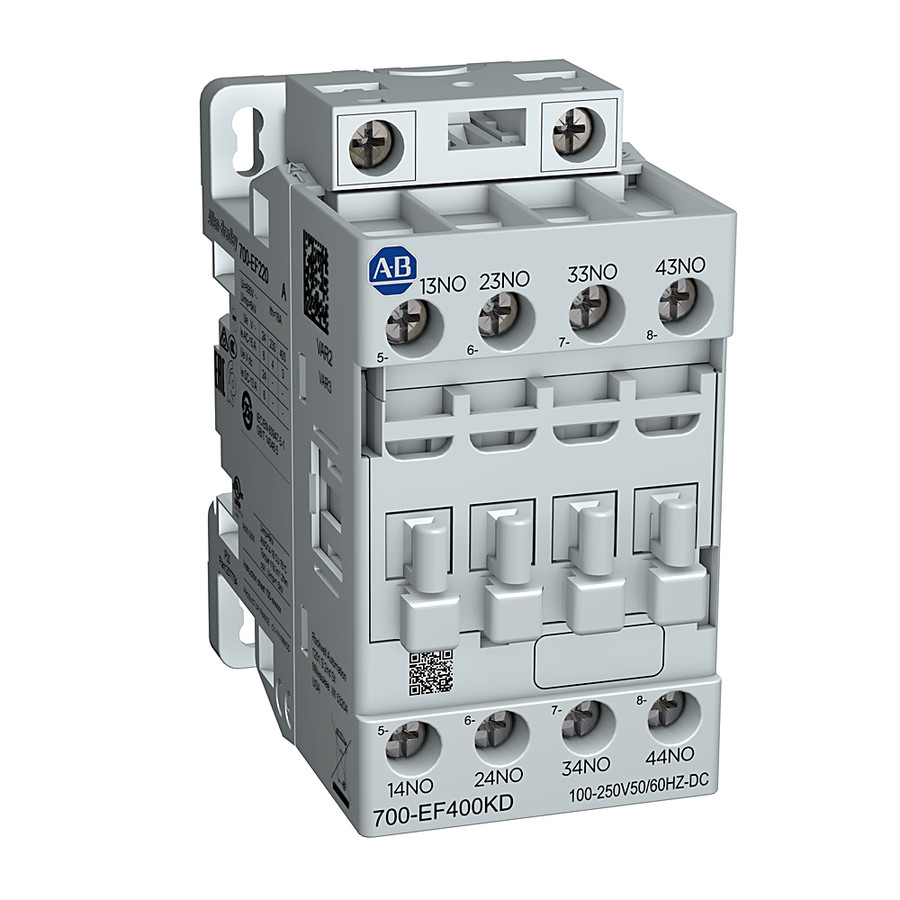RELE DE CONTROL MCS-EF 3N.A. 1N.C. 24-60VCA 50/60HZ / 20-60VCC - 700EF310KJ
