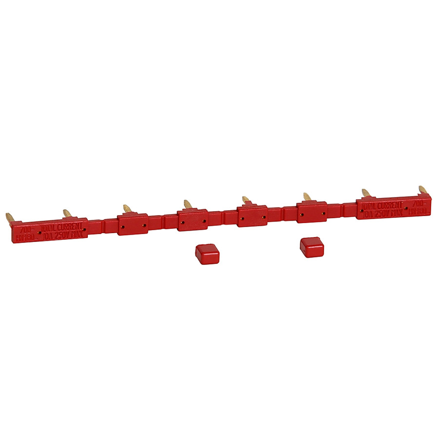 PUENTE DE 8 PINES, EN COLOR ROJO PARA BASES700-HN121, 700-HN221 o  700-HN222 - 700HN180R