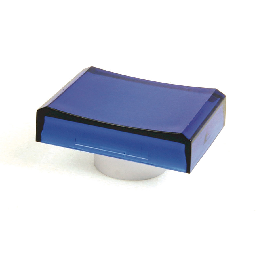 Blue Lens Cap-Rectangle 16MM - 800BALC6