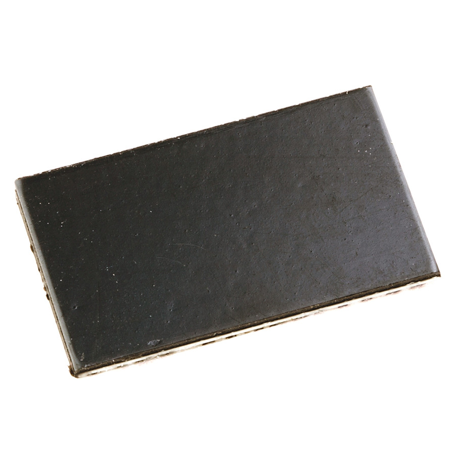 PLACA DE LEYENDA, PRESION DE 30 X 50 MM, INGLES: STOP, BLANCO CON TEXTO DE LEYENDA NEGRO - 800F18WE212