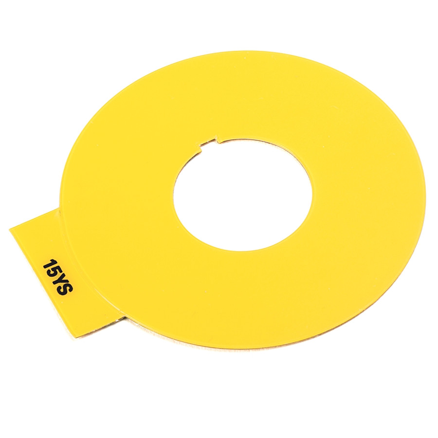 PLACA LEYENDA  PARA OPERADORES - 800F15YS