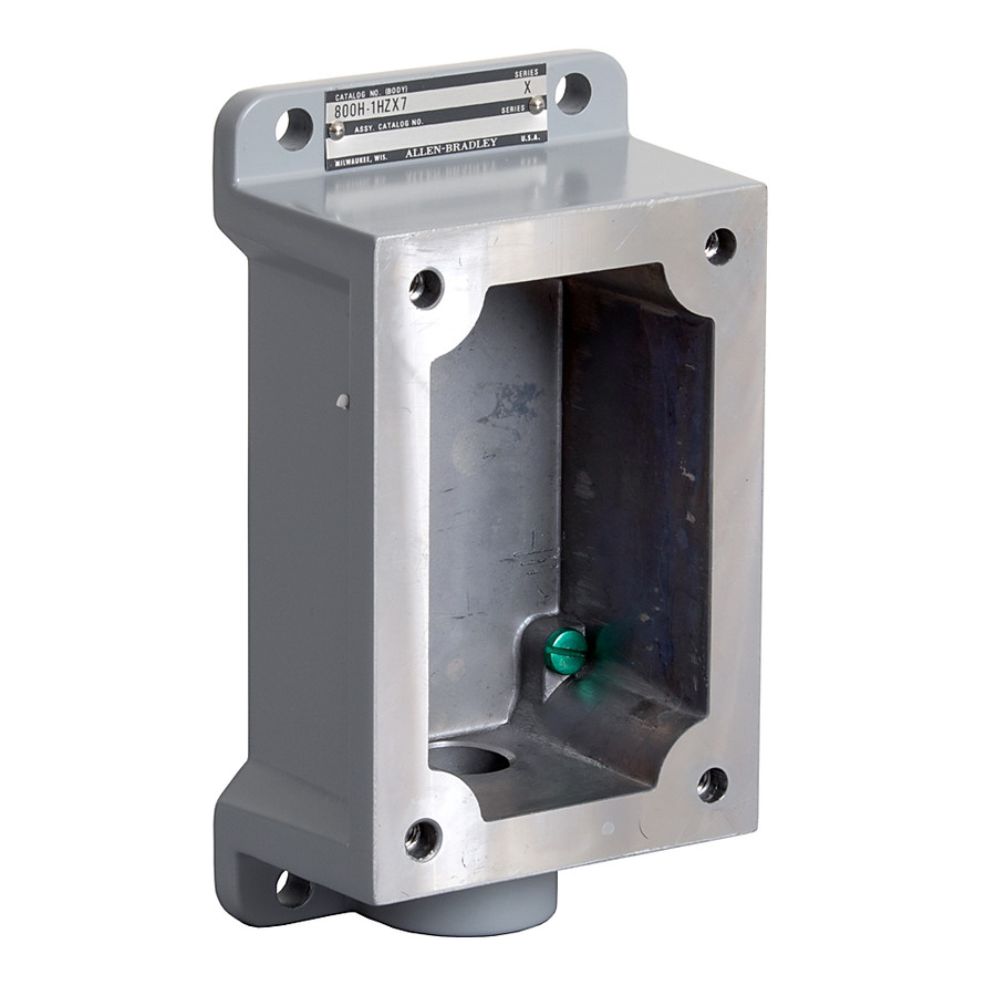 ALOJAMIENTO BASE DE ALUMINIO DE 3/4 IN, PARA AREA CLASIFICADA, CALSE 1 DIVISION 1. - 800H1HZX7