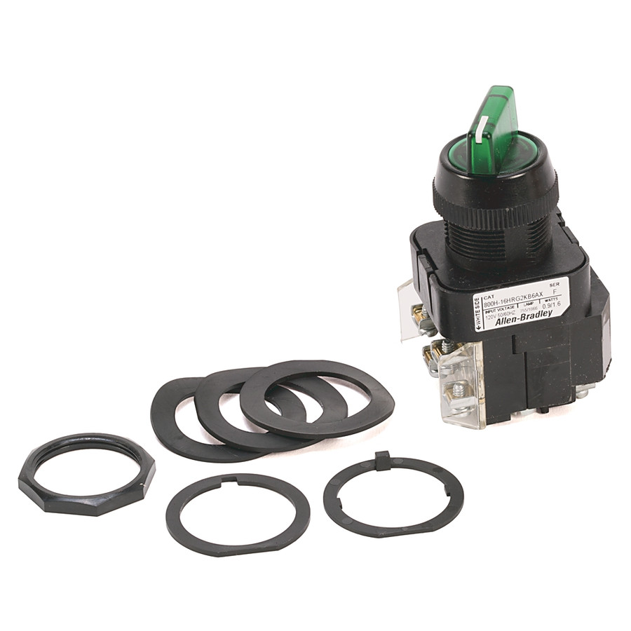 SELECTOR 2 POS., MANTENIDAS, 3 - 800H16HRR17KB6AX