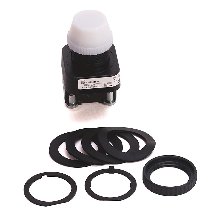 30MM PILOT LIGHT 800H PB - 800HPRH16W