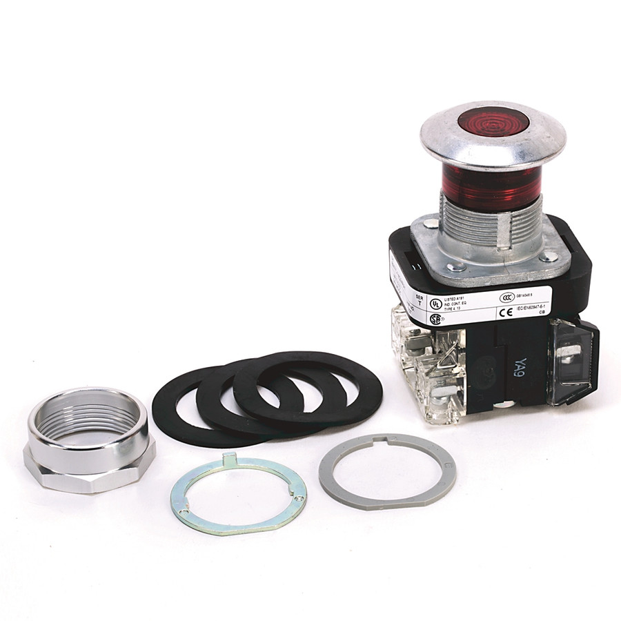30MM PUSH-PULL DEVICE 800T PB - 800TCFXQ24RA1